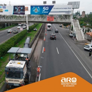 Obra Carretera Chapala km 7+700 al 8+580