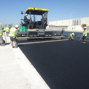 Planta Toyota - Pavimentacion a nivel