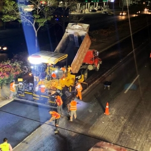Trabajos Nocturnos en Carretera a Chapala tramo de Santa Rosa a Perif&eacute;rico Sur cuerpo B - Grupo Eunice