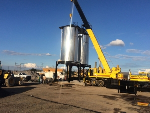 Instalaci&oacute;n de Silos para mezcla asf&aacute;ltica